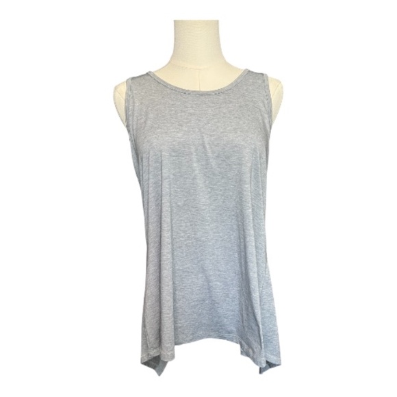 EUC Athleta essence tie-back tank – light heather gray, size M - Picture 2 of 8